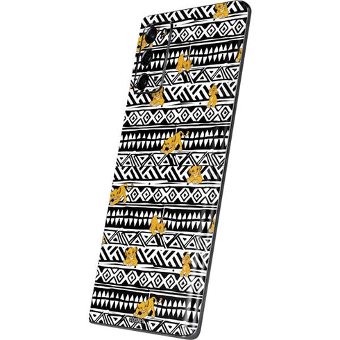 Disney The Lion King Simba Tribal Print Galaxy Note20 5G Skin