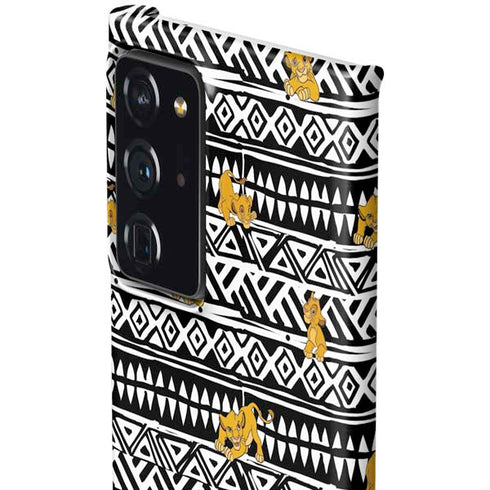 Disney The Lion King Simba Tribal Print Galaxy Note20 Ultra 5G Lite Case