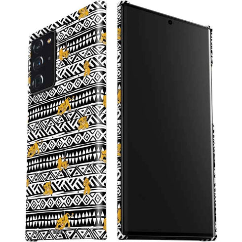 Disney The Lion King Simba Tribal Print Galaxy Note20 Ultra 5G Lite Case
