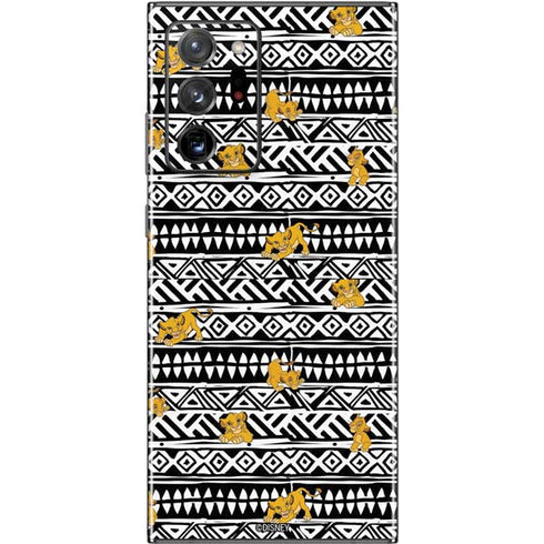 Disney The Lion King Simba Tribal Print Galaxy Note20 Ultra 5G Skin