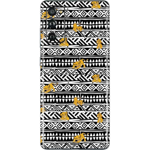 Disney The Lion King Simba Tribal Print Galaxy S20 Fan Edition Skin