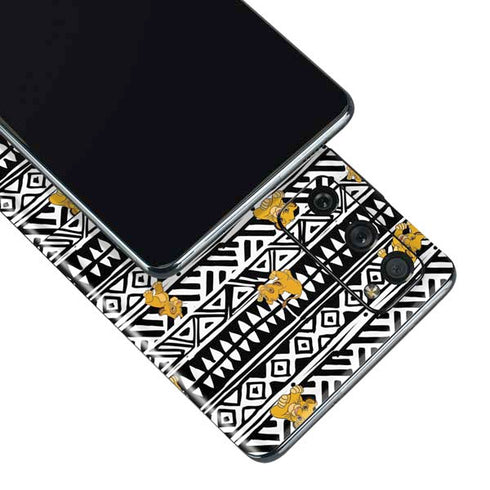 Disney The Lion King Simba Tribal Print Galaxy S20 Fan Edition Skin