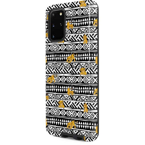 Disney The Lion King Simba Tribal Print Galaxy S20 Plus Pro Case