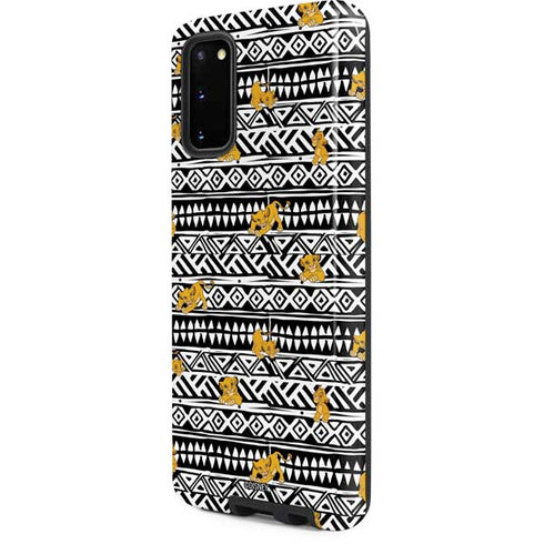 Disney The Lion King Simba Tribal Print Galaxy S20 Pro Case