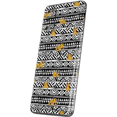 Disney The Lion King Simba Tribal Print Galaxy S20 Skin