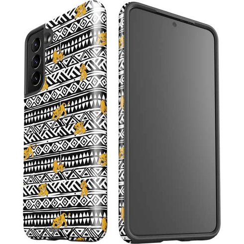 Disney The Lion King Simba Tribal Print Galaxy S21 5G Pro Case