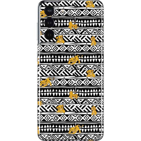 Disney The Lion King Simba Tribal Print Galaxy S21 5G Skin