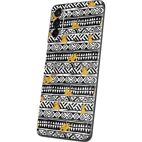 Disney The Lion King Simba Tribal Print Galaxy S21 5G Skin