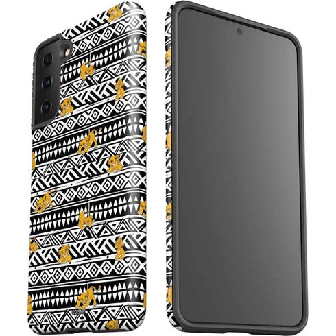 Disney The Lion King Simba Tribal Print Galaxy S21 Plus 5G Pro Case