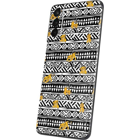 Disney The Lion King Simba Tribal Print Galaxy S21 Plus 5G Skin