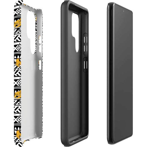Disney The Lion King Simba Tribal Print Galaxy S22 Ultra Pro Case