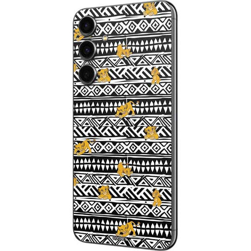 Disney The Lion King Simba Tribal Print Galaxy S23 FE Skin