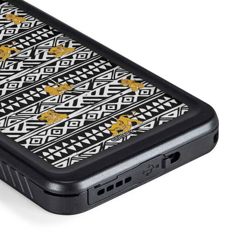 Disney The Lion King Simba Tribal Print Galaxy S23 Plus Waterproof Case