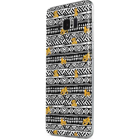 Disney The Lion King Simba Tribal Print Galaxy S8 Skin