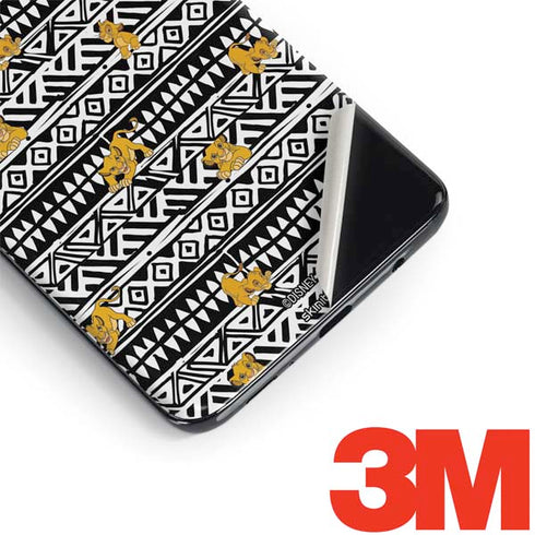 Disney The Lion King Simba Tribal Print Galaxy S9 Plus Skin