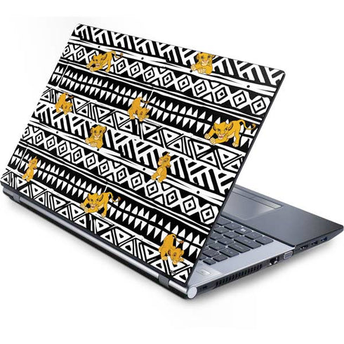 Disney The Lion King Simba Tribal Print Generic Laptop Skin
