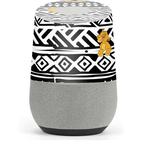 Disney The Lion King Simba Tribal Print Google Home Skin
