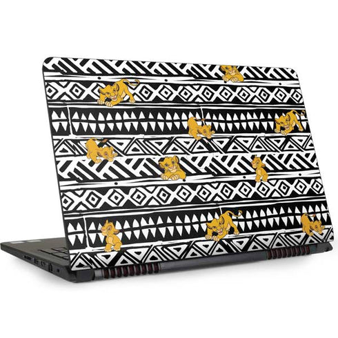 Disney The Lion King Simba Tribal Print Dell Inspiron Skin