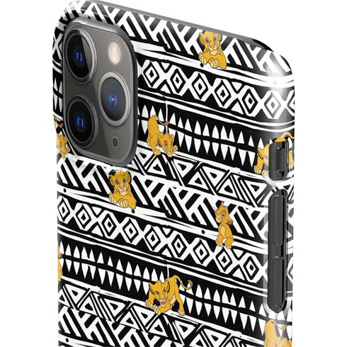 Disney The Lion King Simba Tribal Print iPhone 11 Pro Max Lite Case