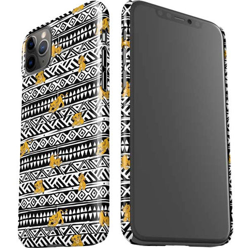 Disney The Lion King Simba Tribal Print iPhone 11 Pro Max Lite Case