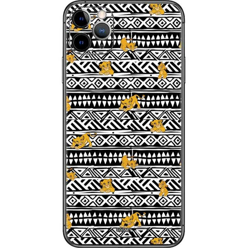 Disney The Lion King Simba Tribal Print iPhone 11 Pro Max Skin