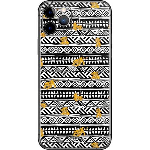 Disney The Lion King Simba Tribal Print iPhone 11 Pro Skin