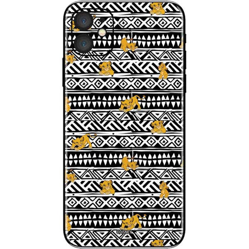 Disney The Lion King Simba Tribal Print iPhone 11 Skin