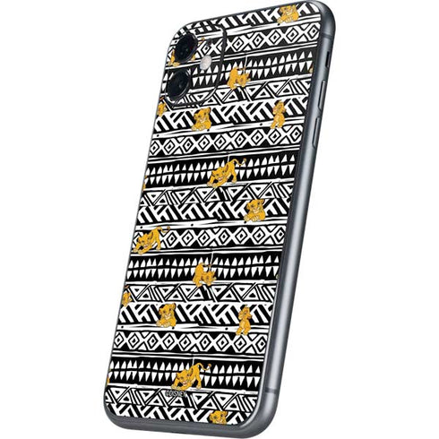 Disney The Lion King Simba Tribal Print iPhone 11 Skin