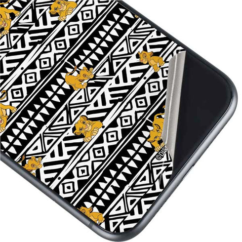 Disney The Lion King Simba Tribal Print iPhone 11 Skin