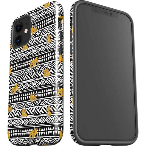 Disney The Lion King Simba Tribal Print iPhone 12 Mini Impact Case