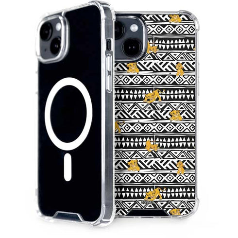 Disney The Lion King Simba Tribal Print iPhone 13 MagSafe Case