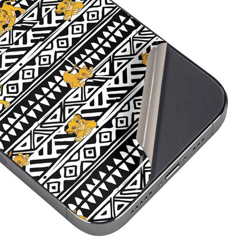 Disney The Lion King Simba Tribal Print iPhone 13 Pro Skin