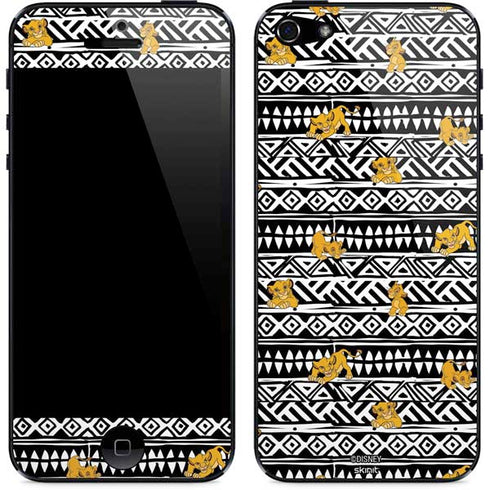 Disney The Lion King Simba Tribal Print iPhone 5/5s/5SE Skin