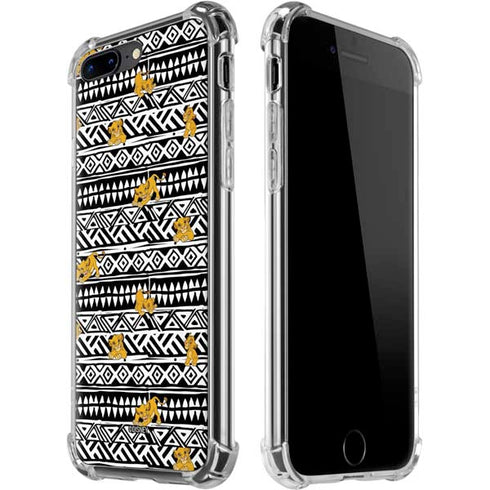 Disney The Lion King Simba Tribal Print iPhone 7/8 Plus Clear Case