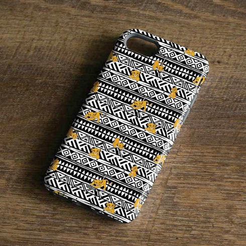 Disney The Lion King Simba Tribal Print iPhone 7 Pro Case