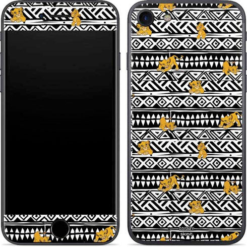 Disney The Lion King Simba Tribal Print iPhone 7 Skin