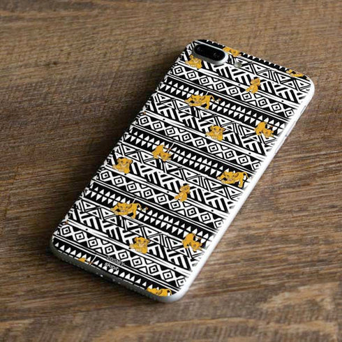 Disney The Lion King Simba Tribal Print iPhone 8 Plus Skin