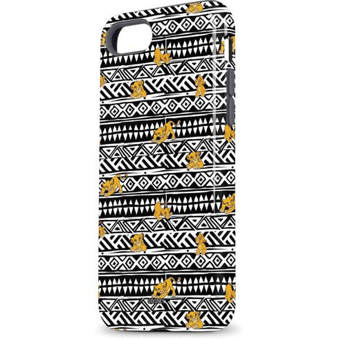 Disney The Lion King Simba Tribal Print iPhone 8 Pro Case