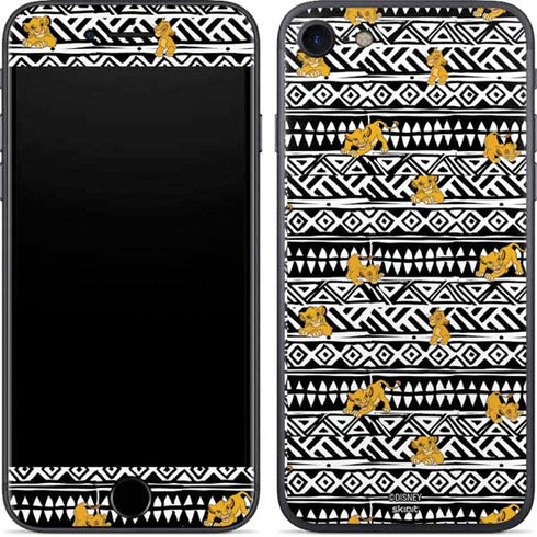 Disney The Lion King Simba Tribal Print iPhone 8 Skin