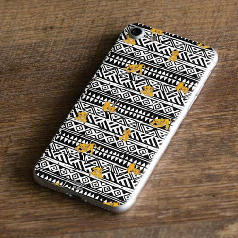 Disney The Lion King Simba Tribal Print iPhone 8 Skin