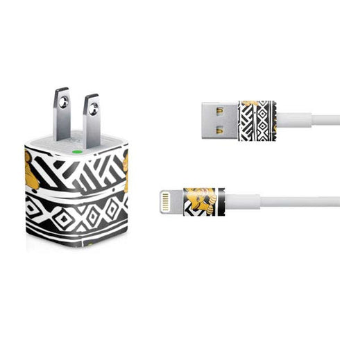 Disney The Lion King Simba Tribal Print iPhone Charger (5W USB) Skin