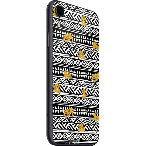 Disney The Lion King Simba Tribal Print iPhone SE (2nd & 3rd Gen) Skin