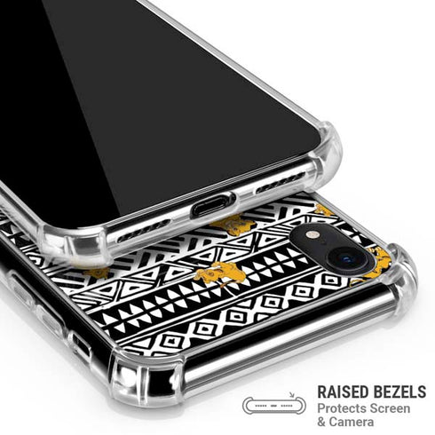 Disney The Lion King Simba Tribal Print iPhone XR Clear Case