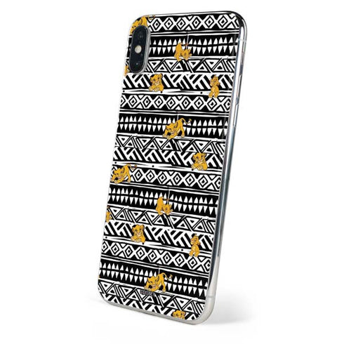 Disney The Lion King Simba Tribal Print iPhone XS Max Skin