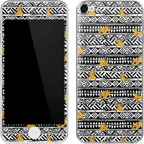 Disney The Lion King Simba Tribal Print Apple iPod Skin