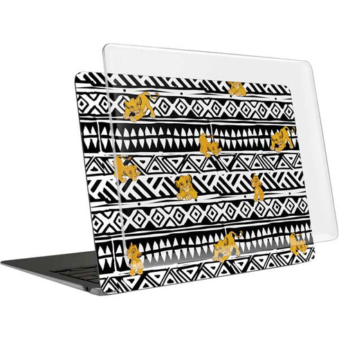 Disney The Lion King Simba Tribal Print MacBook Air 13in (2020) Case plus Skin