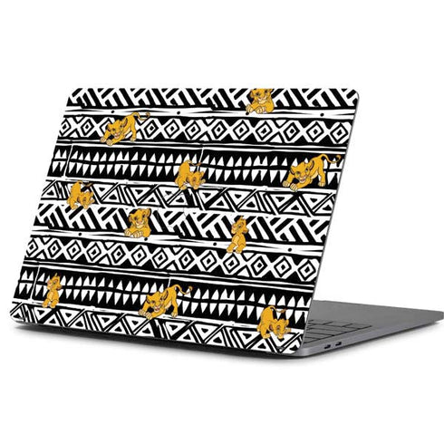 Disney The Lion King Simba Tribal Print Apple MacBook Pro 13-inch Skin