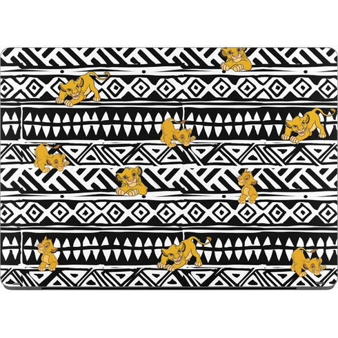 Disney The Lion King Simba Tribal Print MacBook Pro 14in (2021-24) Skin