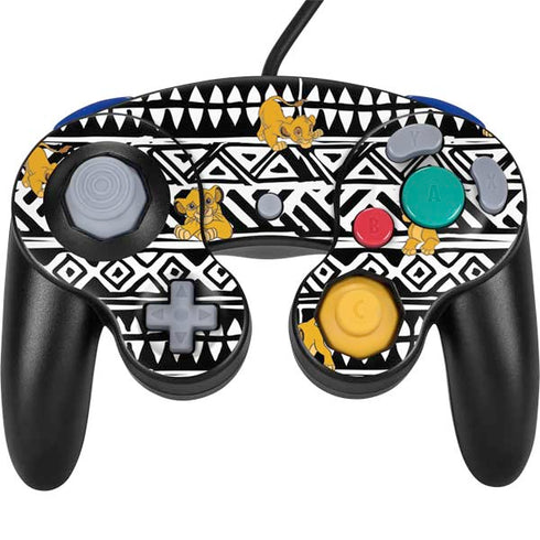 Disney The Lion King Simba Tribal Print Nintendo GameCube Controller Skin