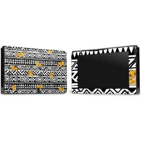 Disney The Lion King Simba Tribal Print Nintendo Switch Bundle Skin